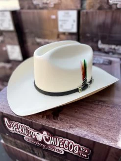 10,000x Falda/brim 3.5" Avestruz Negro Sinaloa Style Hat (Exclusive)