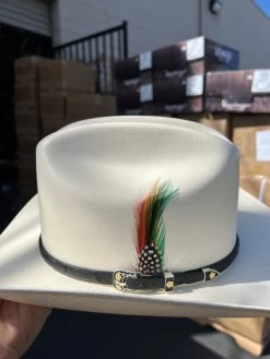 10,000x Falda/brim 3.5" Avestruz Negro Sinaloa Style Hat (Exclusive) -Guadalajara Western Wear IMG 06512