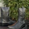 Cuadra Botin De Venado - Black -Guadalajara Western Wear IMG 0755