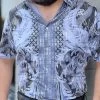 Platini Men's Digital Print Short Sleeve Shirt - FPS8638 -Guadalajara Western Wear IMG 0772