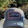 Justin Cap - Grey/White -Guadalajara Western Wear IMG 0778