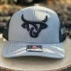 Lost Calf Cap - Grey/Black -Guadalajara Western Wear IMG 0787