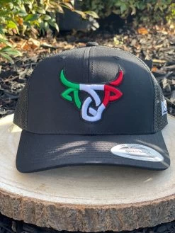 Lost Calf Cap - Black/Green/White/Red