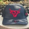 Lost Calf Cap - Black/Red -Guadalajara Western Wear IMG 0793