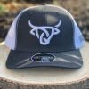 Lost Calf Cap - Black/White -Guadalajara Western Wear IMG 0794