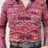 Platini Men's Aztec Digital Print Shirt - AZL7778 -Guadalajara Western Wear IMG 08012