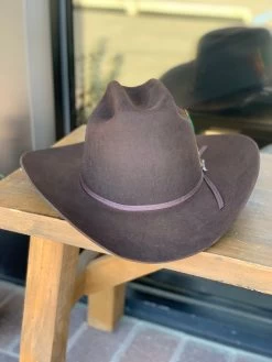 Stetson 6x Rancher Chocolate Cowboy Felt Hat Sinaloa (Copa Alta Falda/Brim 3.5") -Guadalajara Western Wear IMG 0815