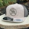 Hooey Roughy Strap Cap - Heather Brown/ Orange -Guadalajara Western Wear IMG 0984