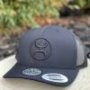 Hooey Classic Trucker Snapback Cap - Black -Guadalajara Western Wear IMG 09872