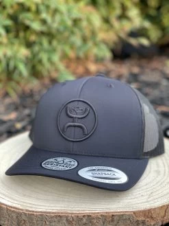 Hooey Classic Trucker Snapback Cap - Black