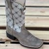 Ariat Brown Bomber Round Up Wide Square Toe Women Boot -Guadalajara Western Wear IMG 1108