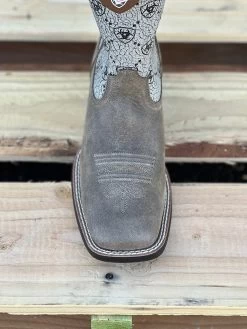 Ariat Brown Bomber Round Up Wide Square Toe Women Boot 12 Ariat Brown Bomber Round Up Wide Square Toe Women Boot -Guadalajara Western Wear IMG 1109