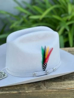 Tejana (Lana Fina) 20x Copa Alta Falda 3.5" Marca Morcon (Silverbelly/Beige) -Guadalajara Western Wear IMG 1149