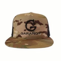 Tan Camo Trucker Snapback