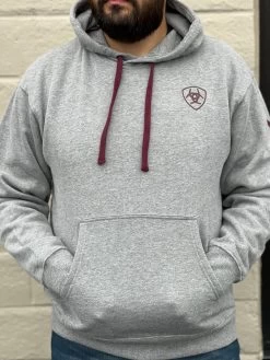 Ariat Men's Logo Hoodie -Guadalajara Western Wear IMG 1299