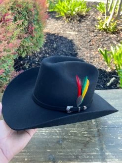 Valentin 4x Color Negro (Copa Mediana Falda 4") -Guadalajara Western Wear IMG 13322