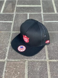 Hooey Lone Star Black / Red Snapback Cap -Guadalajara Western Wear IMG 1427