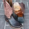 Circle G Men's Dark Brown Caiman Western Boot 1 Circle G Men's Dark Brown Caiman Western Boot -Guadalajara Western Wear IMG 1493
