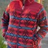 Ariat Women Sun-Dried Tomatoe Fleece Sweater -Guadalajara Western Wear IMG 14972