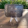 Square Round Longhorn Buckle -Guadalajara Western Wear IMG 15652