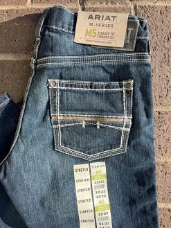 M5 Slim Stretch Coltrane Stackable Straight Leg Jean -Guadalajara Western Wear IMG 16282