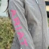 Ariat Women Team Banyan Park Heather Soft-Shell Jacket -Guadalajara Western Wear IMG 16602