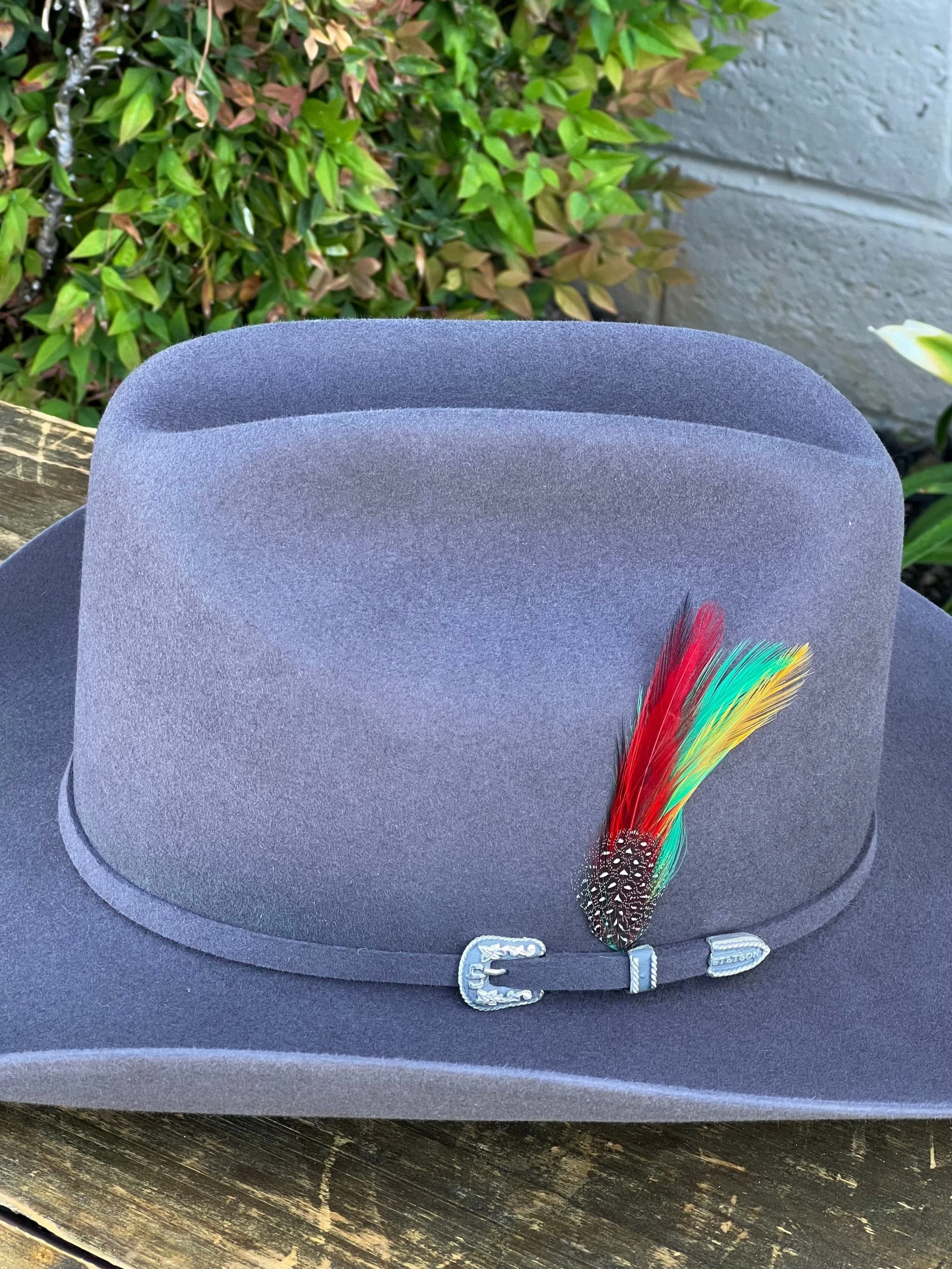 Stetson 6x Granite Grey (Copa Chica Falda/Brim 3.5") 5 Stetson 6x Granite Grey (Copa Chica Falda/Brim 3.5") - Image 3