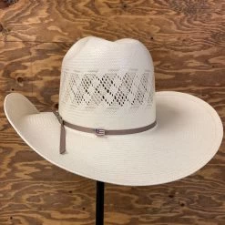 American Hat Co. Straw #6300 Crown: Minnick Brim: 4" CHL Trim: 2 CAHS -Guadalajara Western Wear IMG 1849