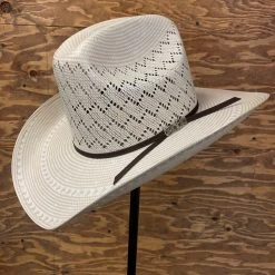 100x Sonora Mountain Peak Straw Cowboy Hat