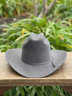 Stetson 6x Rancher Bullet Diamante Negro Cowboy Felt Hat (Copa Alta Falda/Brim 3.5") -Guadalajara Western Wear IMG 2279