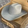 Resistol Prairie Smoke Premier 30x Phantom Grey Cowboy Felt Hat -Guadalajara Western Wear IMG 2315