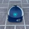 Ariat Grey/Blue Ariat Logo Cap -Guadalajara Western Wear IMG 2533