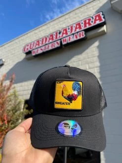 Sweater BLK/Yellow Gallo Fino Brand