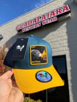 Azteca Blue/Yellow Gallo Fino Brand