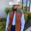Cuadra Men's Lamb Vest Miel -Guadalajara Western Wear IMG 3238 1a034c29 d60b 49cc 9c64 e5d40b599a63