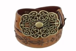 Cuadra Cowhide Leather Belt