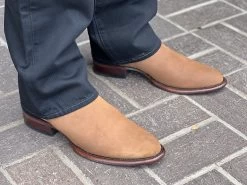 Los Altos Nobuck Chedron Botin Chelsea -Guadalajara Western Wear IMG 3363