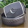 Cuadra Grey Modern Fashion Leather Belt -Guadalajara Western Wear IMG 3488