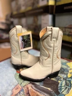 Bota De Nino Venado Hueso J Toe 1 USA 21MX