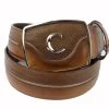 Cuadra Honey Modern Leather Belt -Guadalajara Western Wear IMG 3653