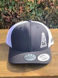Hooey "White Trucker" Black