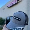 Ariat Grey/Black Patch Cap -Guadalajara Western Wear IMG 4297