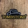 Tombstone Black / Yellow Patch (Peel & Stick Patch) -Guadalajara Western Wear IMG 4454