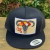 Lazy J Ranch Wear Cap Flower Blk/Blk -Guadalajara Western Wear IMG 4636