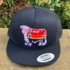 Lazy J Ranch Wear Cap Blk/Blk -Guadalajara Western Wear IMG 46432