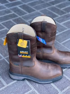 Ariat WorkHog XT Patriot Waterproof Carbon Toe Work Boot -Guadalajara Western Wear IMG 47482