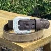 Nocona Brown Bullhide Belt -Guadalajara Western Wear IMG 47542