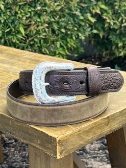 Nocona Brown Bullhide Belt