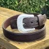 Nocona Men's Brown Bullhide Belt -Guadalajara Western Wear IMG 4756