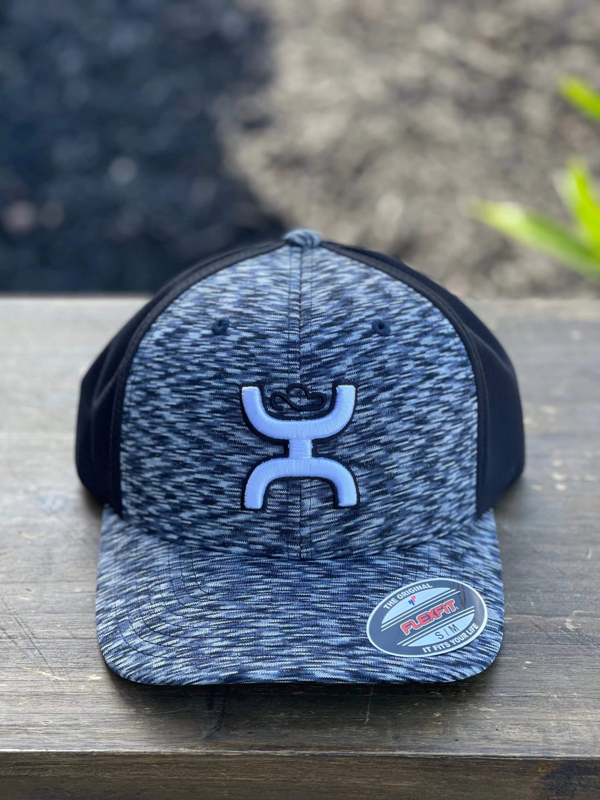 Hooey Ash Navy Off White Flex-Fit Cap 3 Hooey Ash Navy Off White Flex-Fit Cap